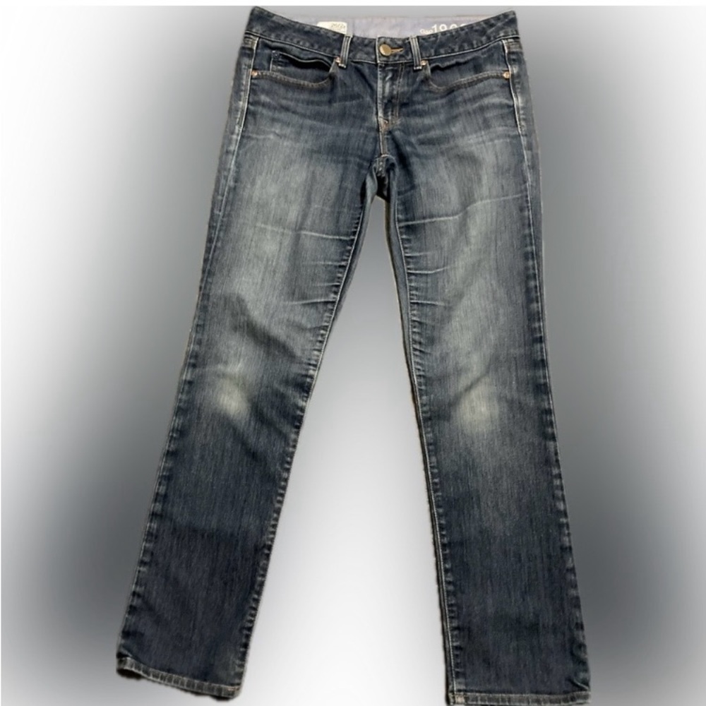 Gap 1969 Classic Blue Straight Leg Jeans Women’s Size 26/2